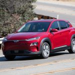 2020 kona electric in red